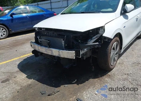 2019 Hyundai Ioniq Hybrid Sel from USA, damaged, VIN KMHC75LC8KU154300